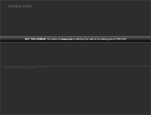 Tablet Screenshot of anepa.com